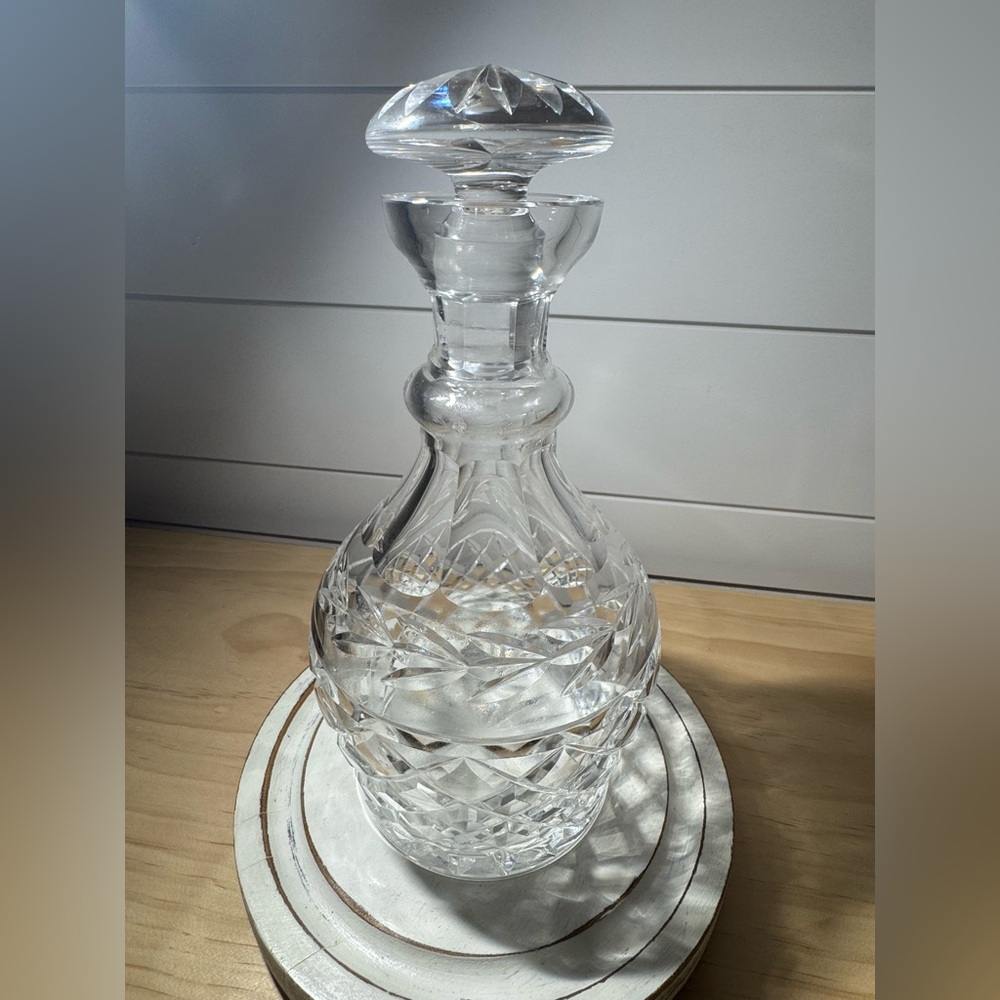 Waterford Crystal Spirit Decanter & Dome Stopper Vintage Glandore